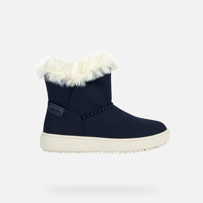 Suede ankle boots THELEVEN GIRL Dark Navy | GEOX