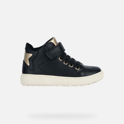 High Top Sneakers THELEVEN GIRL Black - image number 1 | GEOX