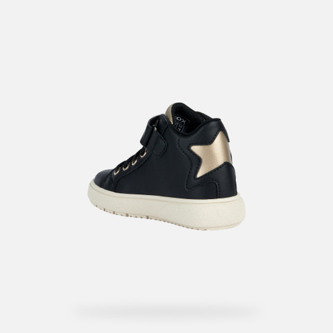 High Top Sneakers THELEVEN GIRL Black - image number 3 | GEOX