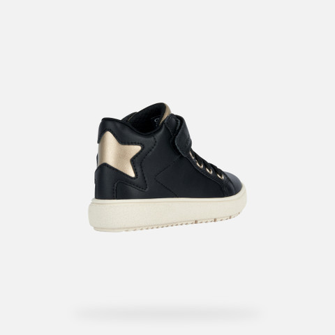 High Top Sneakers THELEVEN GIRL Black - image number 4 | GEOX
