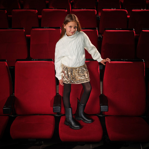 Chelsea boots JUNETTE GIRL Black - image number 7 | GEOX