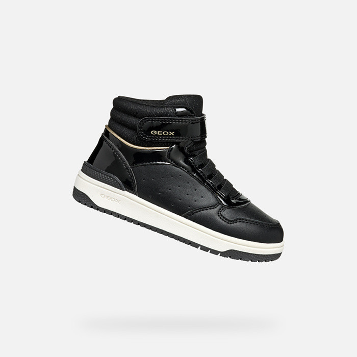 Sneakers alte WASHIBA JUNIOR Nero | GEOX