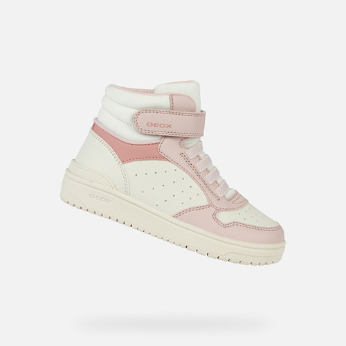 SNEAKERS FILLE WASHIBA FILLE - IVOIRE CLAIR/ROSE CLAIR