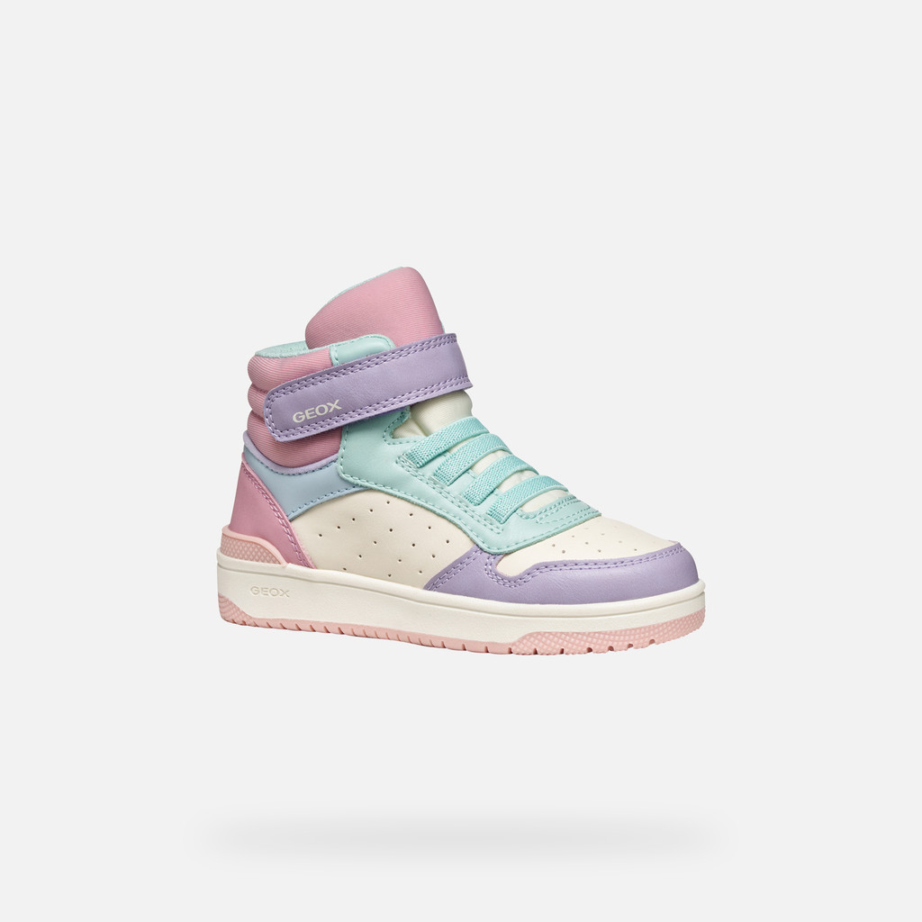 High top sneakers WASHIBA JUNIOR Light Pink - image number 2 | GEOX