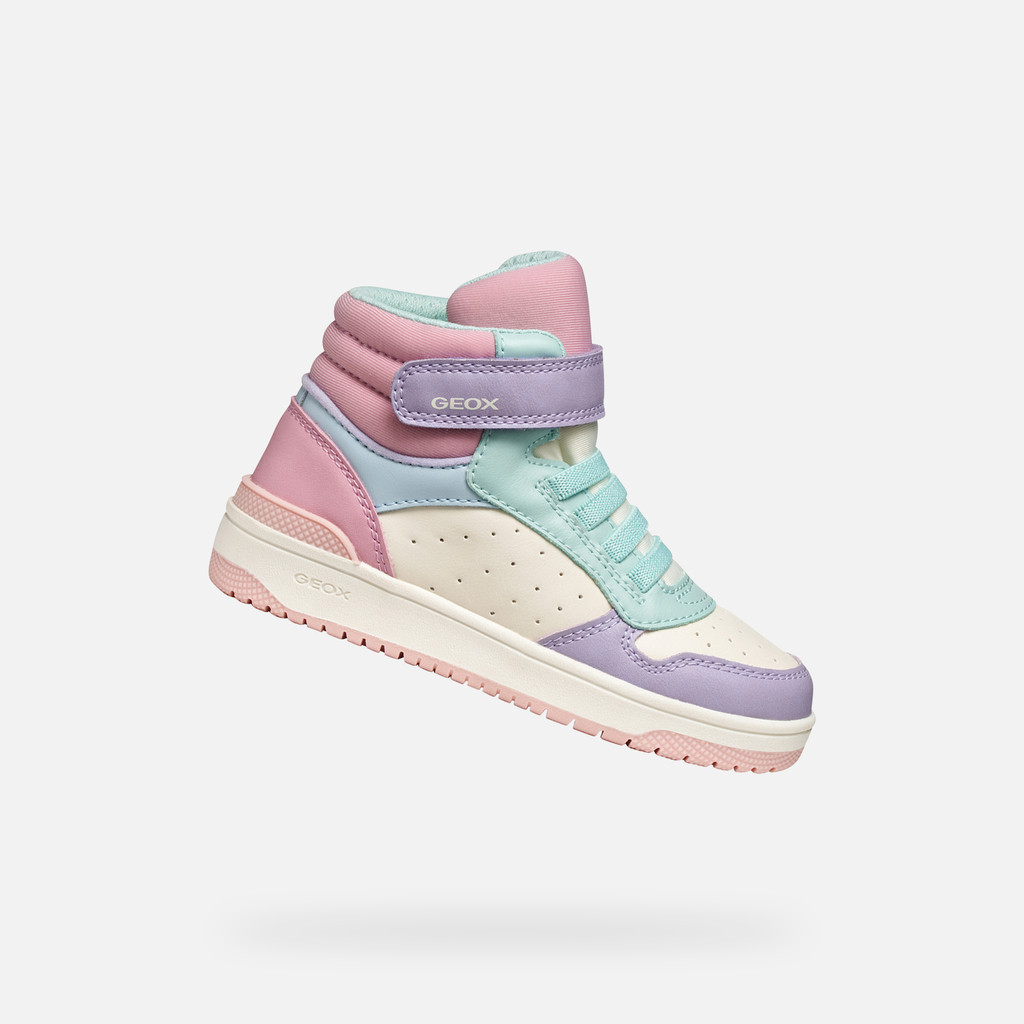 High top sneakers WASHIBA JUNIOR Light Pink - image number 0 | GEOX