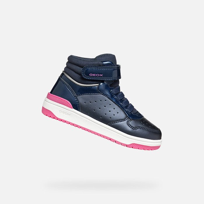 Sneakers alte WASHIBA JUNIOR Blu navy | GEOX