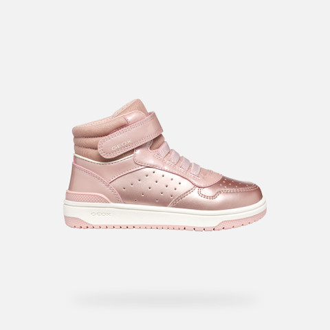 High top sneakers WASHIBA JUNIOR Rose - image number 1 | GEOX