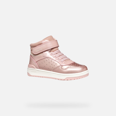 High top sneakers WASHIBA JUNIOR Rose - image number 2 | GEOX