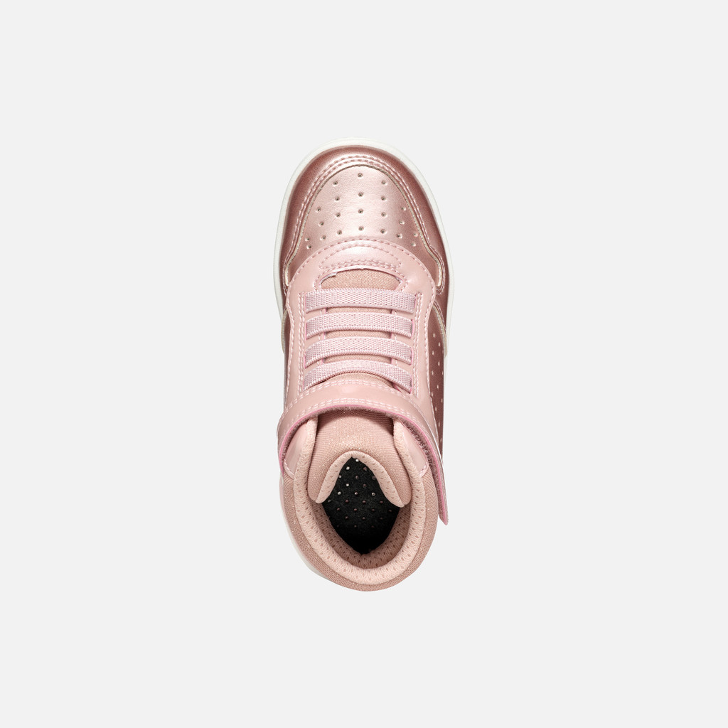 High top sneakers WASHIBA JUNIOR Rose - image number 5 | GEOX
