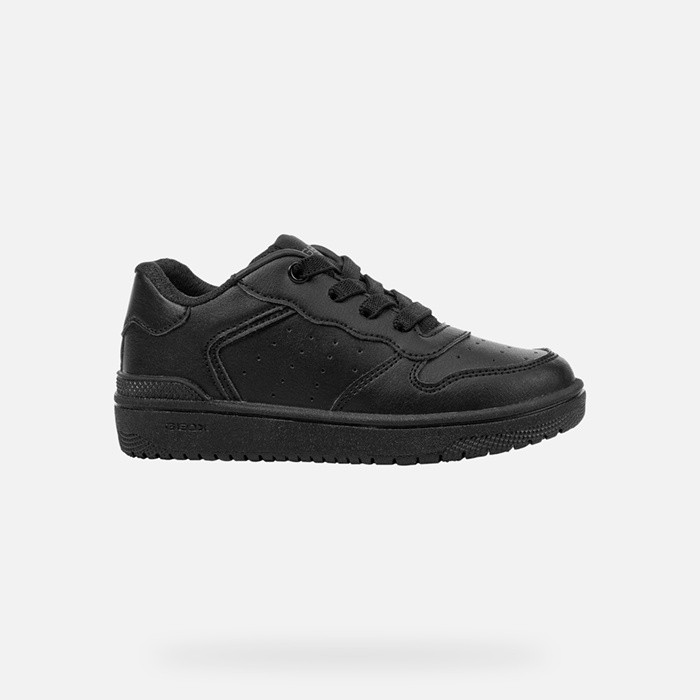 Low top sneakers WASHIBA JUNIOR Black | GEOX