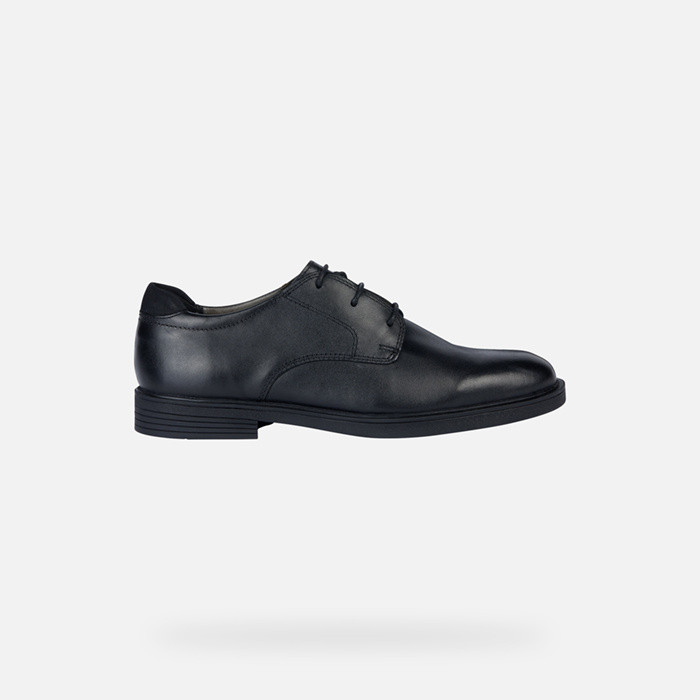 Chaussures de cérémonie ZHEENO GARÇON Noir | GEOX