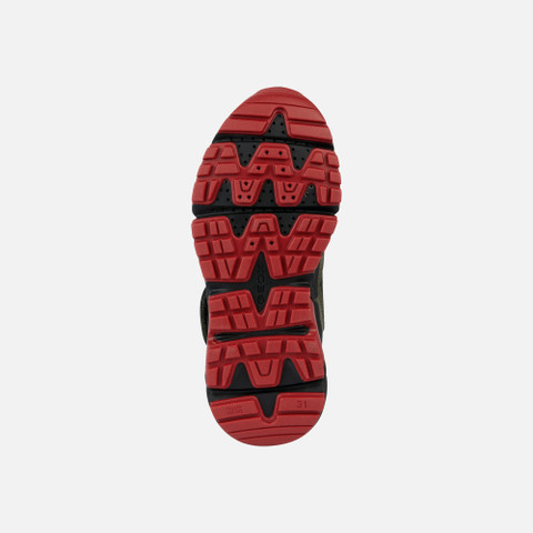 waterproof boots FLEXYPER PLUS ABX BOY Military/Red - image number 6 | GEOX