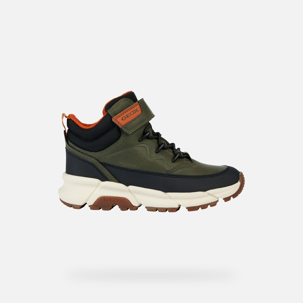 Flexyper Plus Abx Garçon Vert Militaire/orange