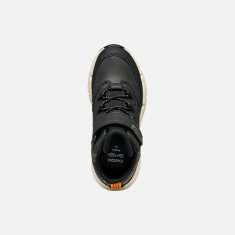 Mid calf boots FLEXYPER PLUS ABX BOY Black/Military - image number 5 | GEOX