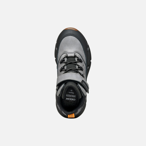 Mid calf boots FLEXYPER PLUS ABX BOY Grey/Black - image number 5 | GEOX