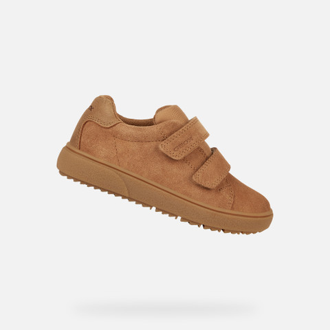 velcro shoes THELEVEN BOY Caramel - image number 0 | GEOX
