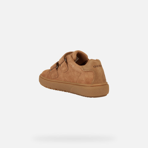 velcro shoes THELEVEN BOY Caramel - image number 3 | GEOX