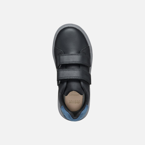 velcro shoes THELEVEN BOY Black/Avio - image number 5 | GEOX