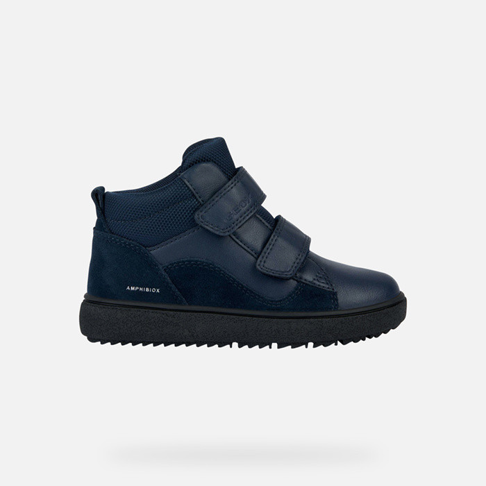 Waterproof shoes THELEVEN ABX BOY Navy | GEOX