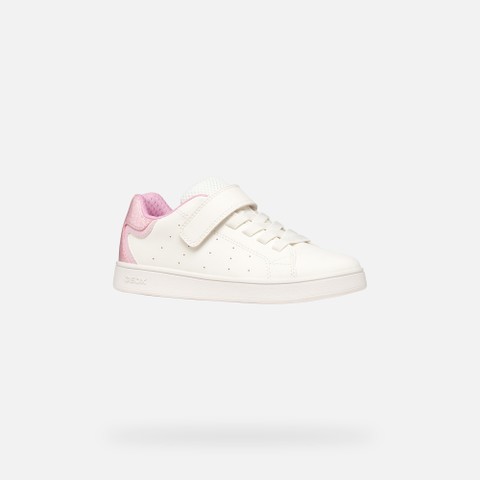 Niedrige Sneakers ECLYPER MÄDCHEN Weiß/Rosa - image number 2 | GEOX