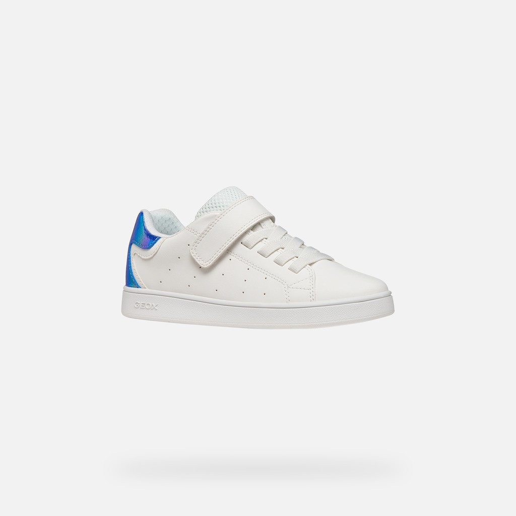 Low top sneakers ECLYPER GIRL White/Bluette - image number 2 | GEOX