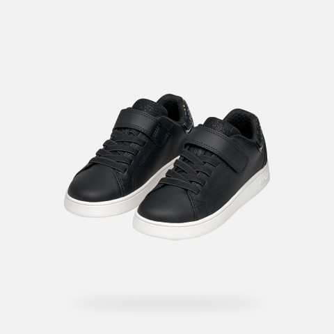 Low top sneakers ECLYPER JUNIOR Black/Violet - image number 7 | GEOX