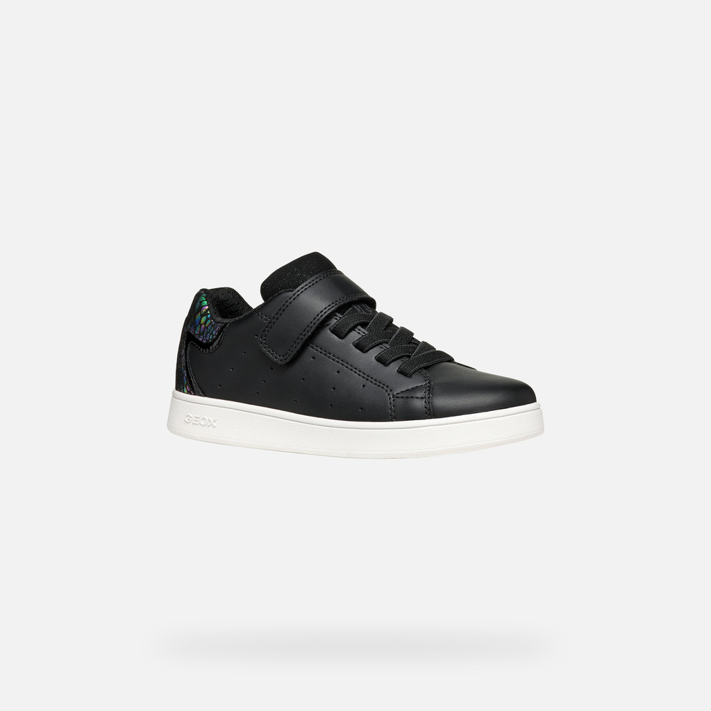 Low top sneakers ECLYPER JUNIOR Black/Violet - image number 2 | GEOX
