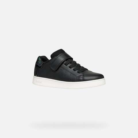 Low top sneakers ECLYPER JUNIOR Black/Violet - image number 2 | GEOX