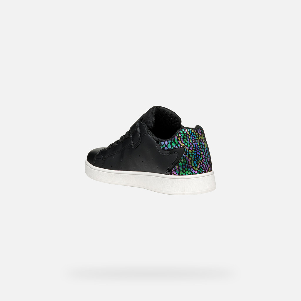 Low top sneakers ECLYPER JUNIOR Black/Violet - image number 3 | GEOX