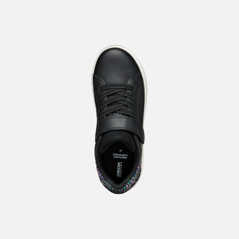 Low top sneakers ECLYPER JUNIOR Black/Violet - image number 5 | GEOX