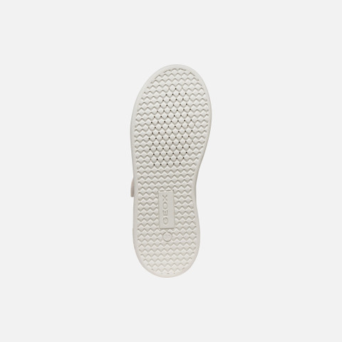 Low top sneakers ECLYPER JUNIOR White/Fuchsia - image number 6 | GEOX