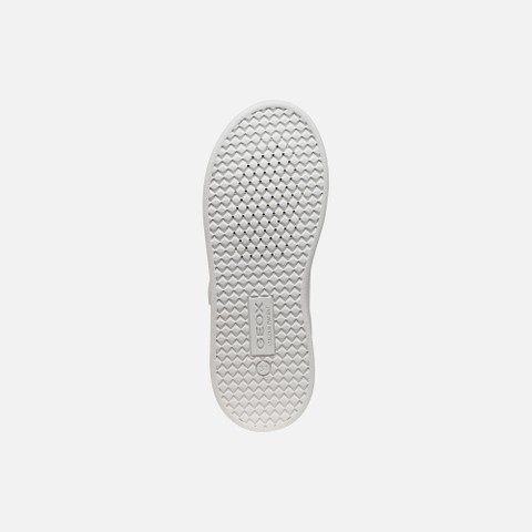 Sneakers basse ECLYPER JUNIOR Bianco/Lilla - image number 6 | GEOX