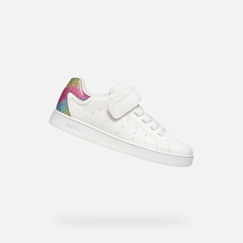 Low top sneakers ECLYPER JUNIOR White/Multicolor - image number 0 | GEOX