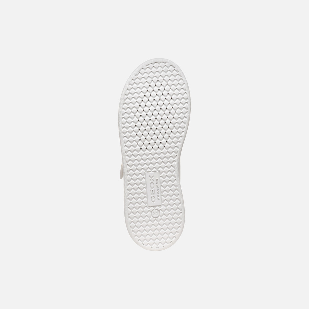 Low top sneakers ECLYPER JUNIOR White/Multicolor - image number 6 | GEOX