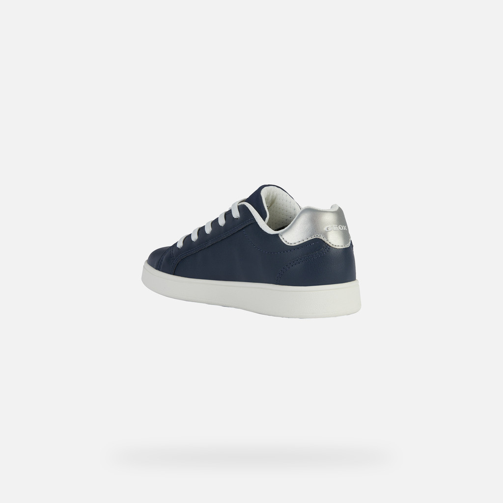 Low Top Sneakers ECLYPER JUNIOR Navy/Silver - image number 3 | GEOX