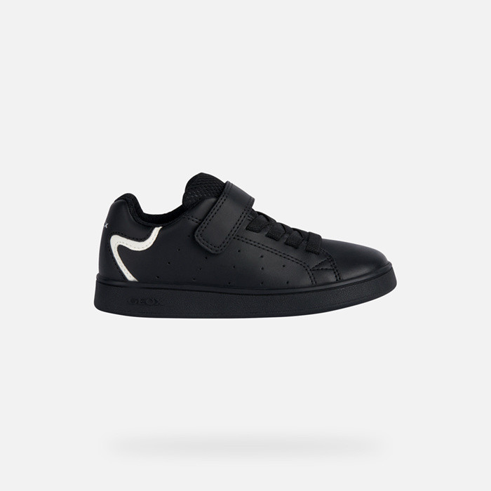 Low top sneakers ECLYPER JUNIOR Black | GEOX