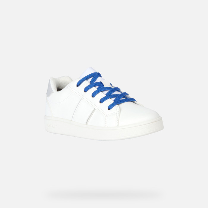 Geox® ECLYPER B: Low Top Sneakers white Kids | Geox®