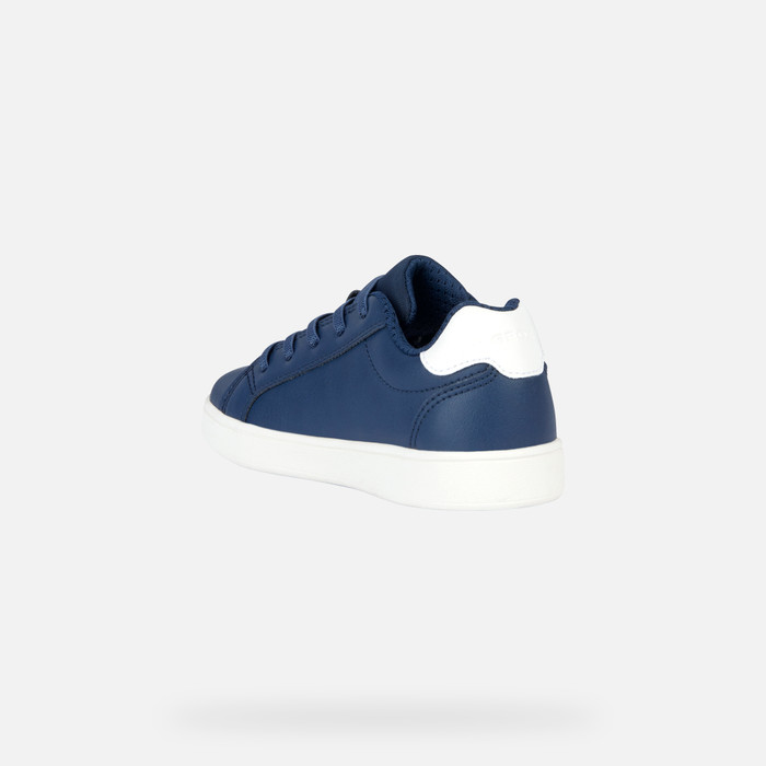 Achat chaussures Geox Enfant Basket, vente Geox Basket Pixel J269YB Gray  Jay - Navy - Lt blue - Basket montante