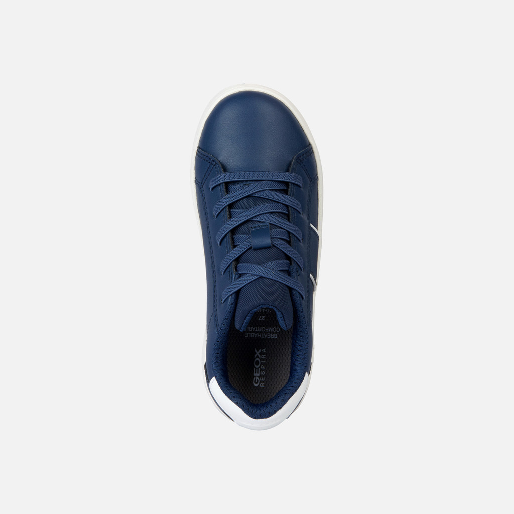 Geox® ECLYPER B: Low Top Sneakers navy blue Kids | Geox®