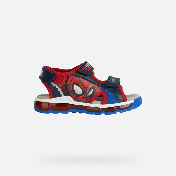 Spider-man SANDAL ANDROID JUNIOR Bleu marine/Rouge | GEOX