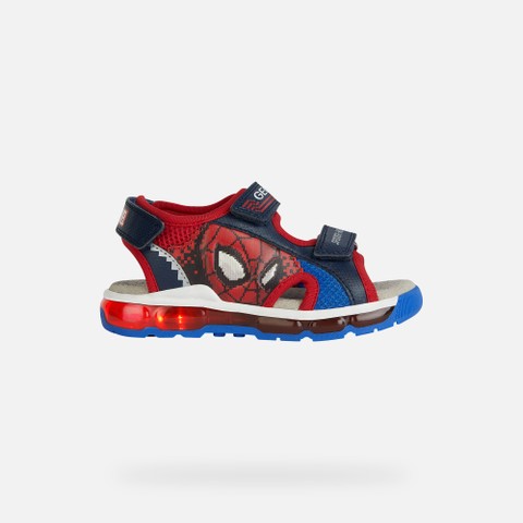 Spider-Man SANDAL ANDROID JUNIOR Navy/Red - image number 1 | GEOX