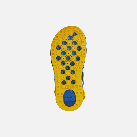 Avengers SANDAL ANDROID JUNIOR Black/Royal - image number 6 | GEOX