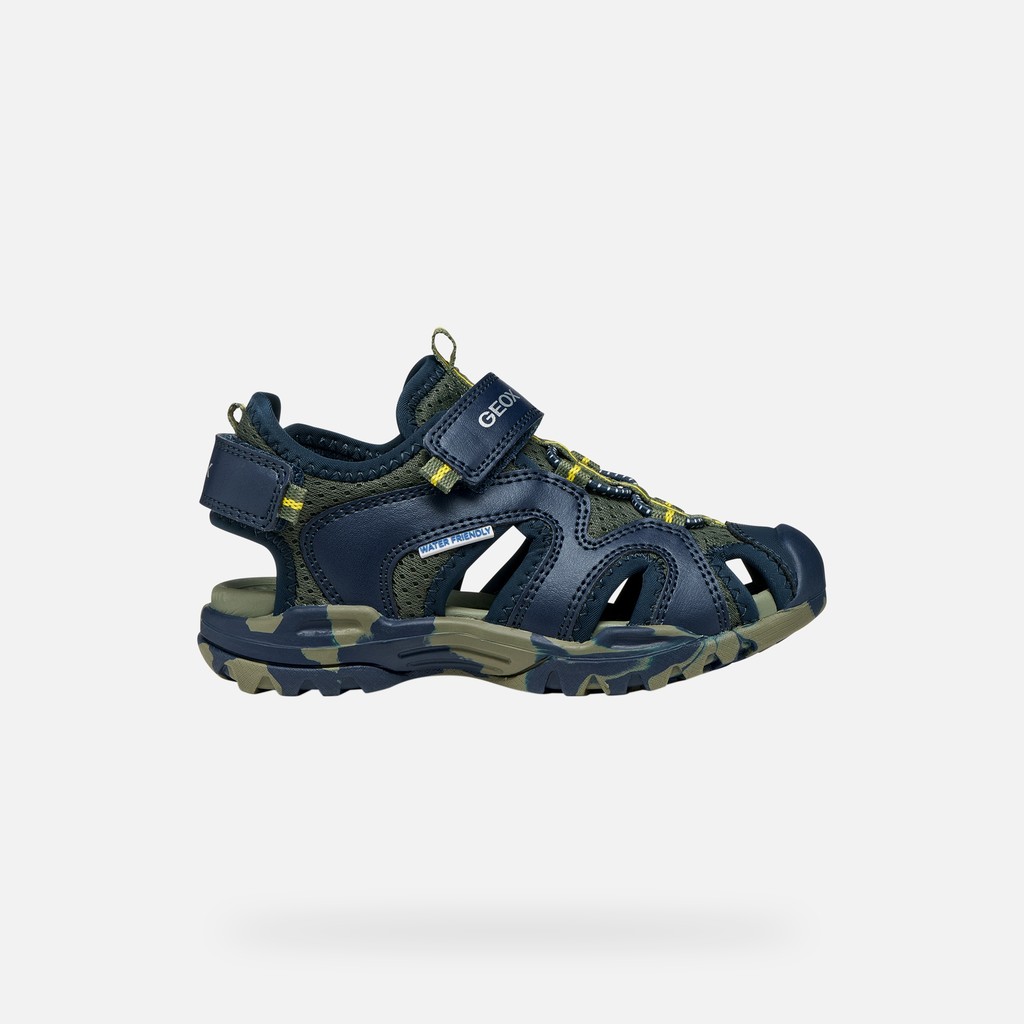Borealis Garçon Bleu Marine/vert Militaire