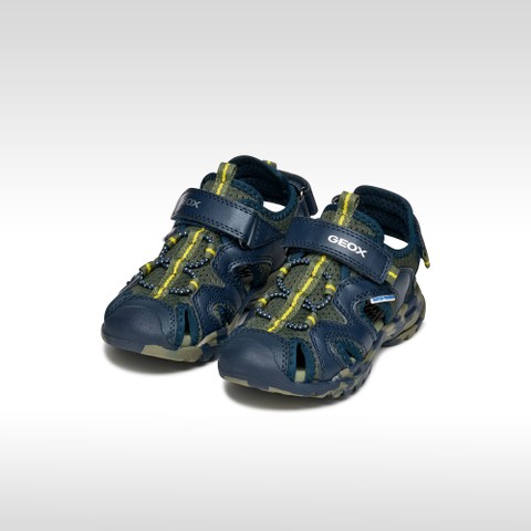 Sandali chiusi BOREALIS   BAMBINO Blu navy/Verde militare - image number 1 | GEOX
