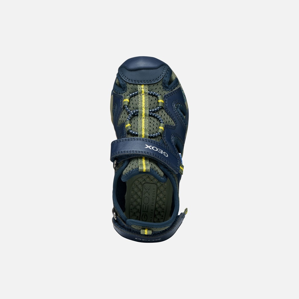 Closed toe sandals BOREALIS   BOY Navy/Military - image number 5 | GEOX