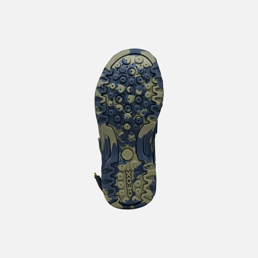 Closed toe sandals BOREALIS   BOY Navy/Military - image number 6 | GEOX