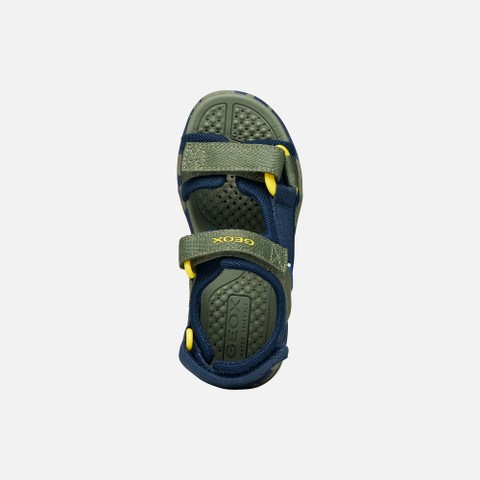 Sandals with straps BOREALIS   JUNIOR Navy/Military - image number 5 | GEOX