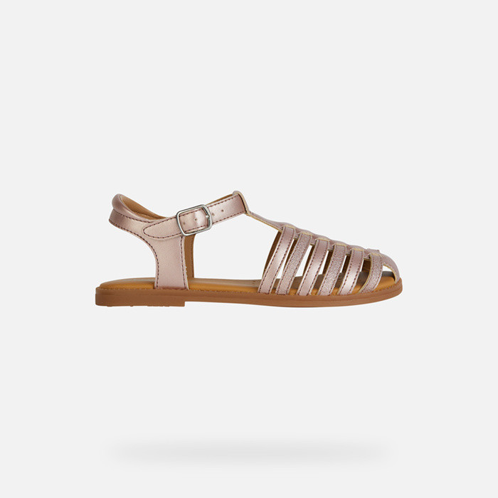 Closed toe sandals SANDAL KARLY GIRL Soft Rose | GEOX
