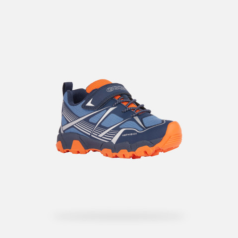 Geox® MAGNETAR B ABX: Kids's navy Waterproof Shoes | Geox®