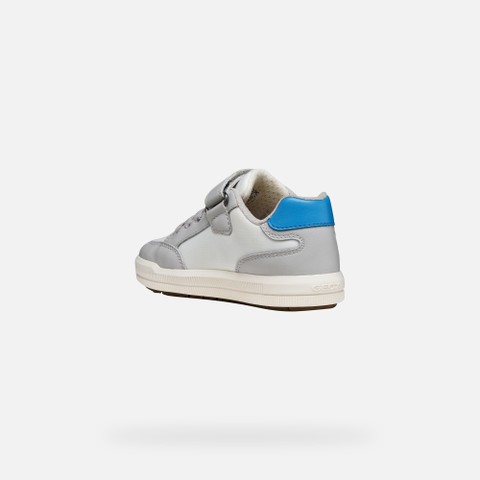 Low top sneakers ARZACH BOY White/Pearl - image number 3 | GEOX